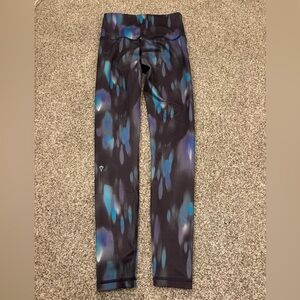 Ivivva Black and Blue Leggings